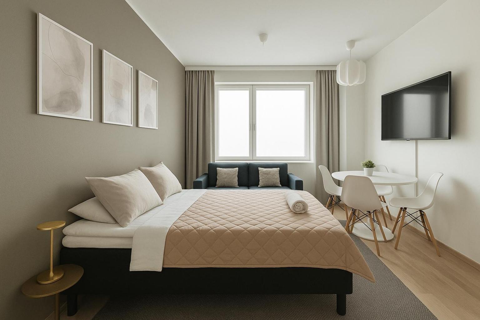 City Home Finland Arena Studio - Perfect Location In Downtown Of Tampere And Great Amenities Luaran gambar